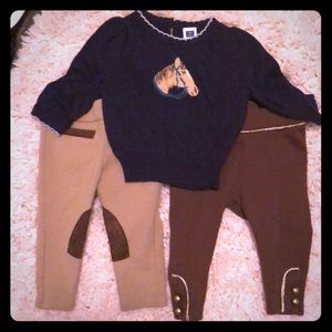 Janie and Jack sweater outfit